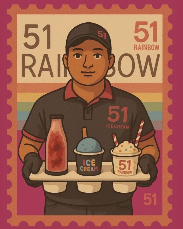 Hygiene, Quality, and Freshness at 51 Rainbow Icecream parlor
